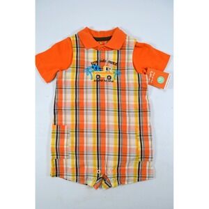 Jumping Beans  / Carter 2 Piece " Little Surf Patrol " Romper & 1 Piece 18/12 M‎